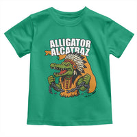 Native Alligator Alcatraz Toddler T Shirt Florida Gator Break The Chain - Wonder Print Shop