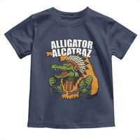 Native Alligator Alcatraz Toddler T Shirt Florida Gator Break The Chain - Wonder Print Shop