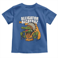 Native Alligator Alcatraz Toddler T Shirt Florida Gator Break The Chain - Wonder Print Shop