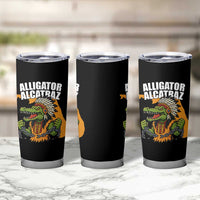 Native Alligator Alcatraz Tumbler Cup Florida Gator Break The Chain - Wonder Print Shop