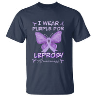Leprosy Awareness T Shirt I Wear Purple For Leprosy Awareness - Wonder Print Shop