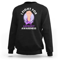 Leprosy Awareness Sweatshirt I Fight For Leprosy Awareness - Wonder Print Shop