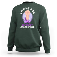 Leprosy Awareness Sweatshirt I Fight For Leprosy Awareness - Wonder Print Shop