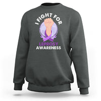 Leprosy Awareness Sweatshirt I Fight For Leprosy Awareness - Wonder Print Shop