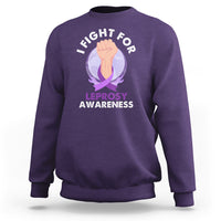 Leprosy Awareness Sweatshirt I Fight For Leprosy Awareness - Wonder Print Shop