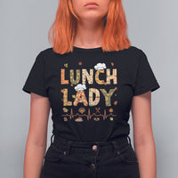 Welcome Back To School Cafeteria Crew Lunch Lady  T Shirt For Women - Wonder Print Shop