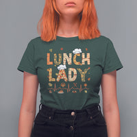 Welcome Back To School Cafeteria Crew Lunch Lady  T Shirt For Women - Wonder Print Shop