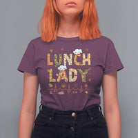 Welcome Back To School Cafeteria Crew Lunch Lady  T Shirt For Women - Wonder Print Shop