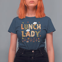 Welcome Back To School Cafeteria Crew Lunch Lady  T Shirt For Women - Wonder Print Shop