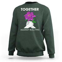 Anti Bullying Sweatshirt Together Against Bullying Orange - Wonder Print Shop