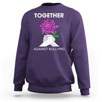 Anti Bullying Sweatshirt Together Against Bullying Orange - Wonder Print Shop