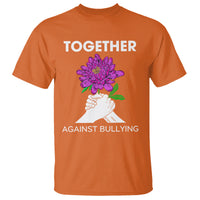 Anti Bullying T Shirt Together Against Bullying Orange - Wonder Print Shop