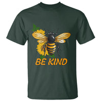Anti Bullying T Shirt Be Kind Floral Bee Choose Kindness - Wonder Print Shop