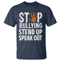 Anti Bullying T Shirt Stop Bullying Orange Stand Up Speak Out - Wonder Print Shop