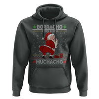 Funny Drunk Mexican Santa Hoodie Borracho Pero Buen Muchacho Good Guy in Spanish