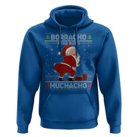 Funny Drunk Mexican Santa Hoodie Borracho Pero Buen Muchacho Good Guy in Spanish