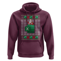 Funny Christmas Accountant Hoodie Excel REF Error Spreadsheet Santa Gift