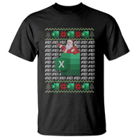 Funny Christmas Accountant T Shirt Excel REF Error Spreadsheet Santa Gift - Wonder Print Shop