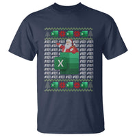 Funny Christmas Accountant T Shirt Excel REF Error Spreadsheet Santa Gift - Wonder Print Shop
