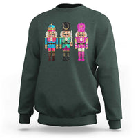 Christmas Nutcracker Sweatshirt Sequin Sparklle Festive Xmas Vintage - Wonder Print Shop