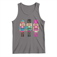 Christmas Nutcracker Tank Top Sequin Sparklle Festive Xmas Vintage