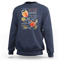 Aperol Spritz Sweatshirt Cocktail Recipe Drinking Lover Gift - Wonder Print Shop