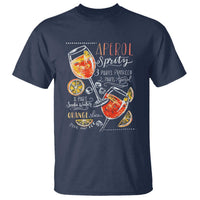 Aperol Spritz T Shirt Cocktail Recipe Drinking Lover Gift - Wonder Print Shop