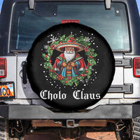 Funny Mexican Santa Spare Tire Cover Cholo Claus Christmas in Mexico