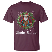 Funny Mexican Santa T Shirt Cholo Claus Christmas in Mexico - Wonder Print Shop