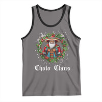 Funny Mexican Santa Tank Top Cholo Claus Christmas in Mexico