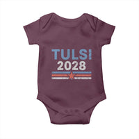 Tulsi Gabbard 2028 Baby Onesie Support Mrs. President Vintage Retro Grunge
