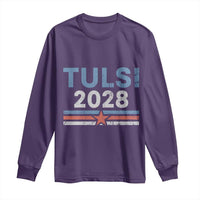 Tulsi Gabbard 2028 Long Sleeve Shirt Support Mrs. President Vintage Retro Grunge