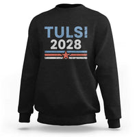 Tulsi Gabbard 2028 Sweatshirt Support Mrs. President Vintage Retro Grunge - Wonder Print Shop