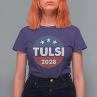 Tulsi Gabbard 2028 T Shirt For Women For President - Wonder Print Shop