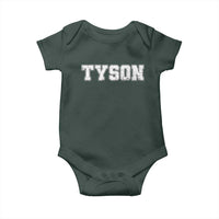 Team Tyson Baby Onesie Family Personalized Name Retro Vintage Minimalism