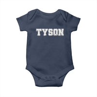 Team Tyson Baby Onesie Family Personalized Name Retro Vintage Minimalism
