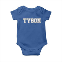 Team Tyson Baby Onesie Family Personalized Name Retro Vintage Minimalism