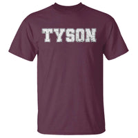 Team Tyson T Shirt Family Personalized Name Retro Vintage Minimalism - Wonder Print Shop