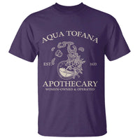 Funny Feminist T Shirt Aqua Tofana Apothecary Est 1633 Retro Vintage - Wonder Print Shop