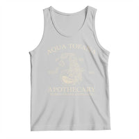 Funny Feminist Tank Top Aqua Tofana Apothecary Est 1633 Retro Vintage