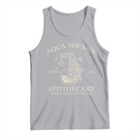 Funny Feminist Tank Top Aqua Tofana Apothecary Est 1633 Retro Vintage