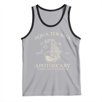 Funny Feminist Tank Top Aqua Tofana Apothecary Est 1633 Retro Vintage