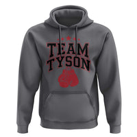 Team Tyson Hoodie Family Personalized Name Retro Red