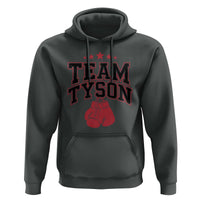 Team Tyson Hoodie Family Personalized Name Retro Red