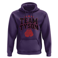 Team Tyson Hoodie Family Personalized Name Retro Red