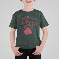 Team Tyson T Shirt For Kid Family Personalized Name Retro Red - Wonder Print Shop