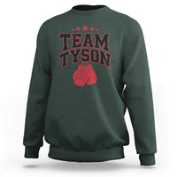Team Tyson Sweatshirt Family Personalized Name Retro Red - Wonder Print Shop