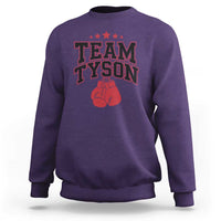 Team Tyson Sweatshirt Family Personalized Name Retro Red - Wonder Print Shop
