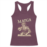 MATGA Make Aqua Tofana Great Again Racerback Tank Top Funny Feminist Retro Vintage