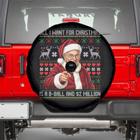 Funny Christmas Wish Billy Meme Spare Tire Cover A 8 Ball and 2 Million Dollars Baby Uncle Cosplay Santa - Wonder Print Shop